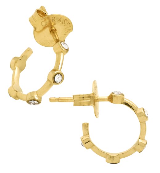 Orecchini Giovanni Raspini Donna Satellite in Argento Cubic Zirconia 12557 - 12557